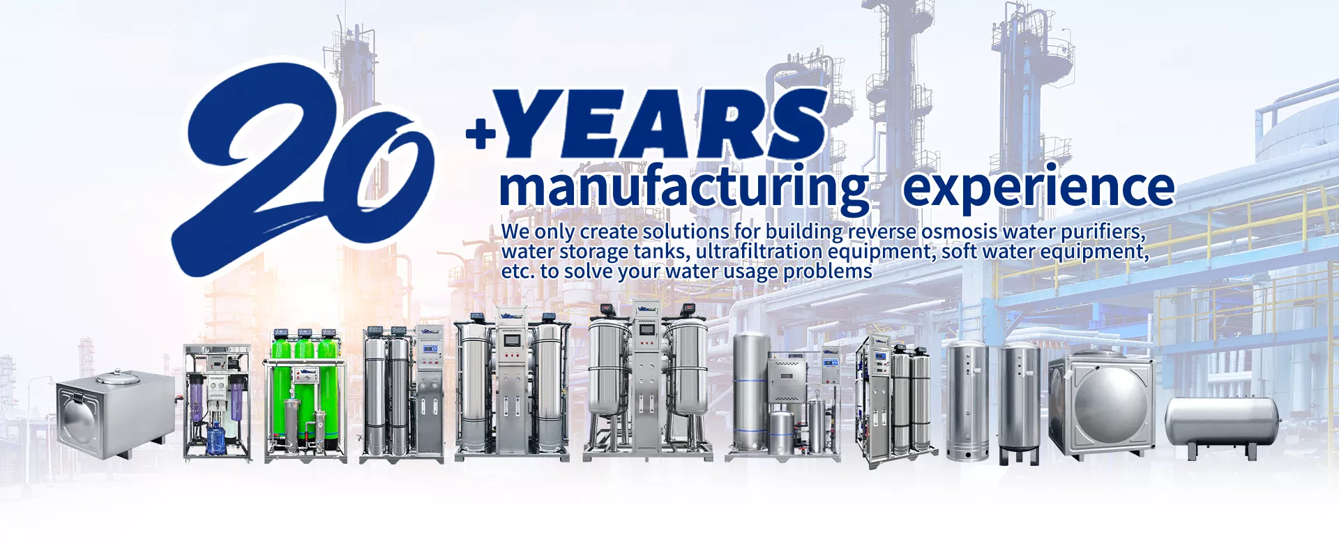 Tsina Reverse Osmosis Equipment Factory