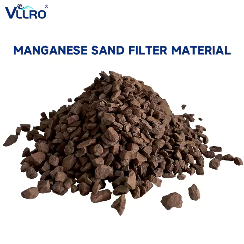 Ano ang mga karaniwang uri ng filter media na ginagamit sa pagsasala ng tubig?