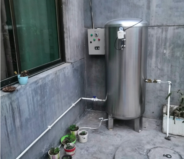 Malaysia Rural Water Supply Problema? Hindi kinakalawang na Steel Pressure Tank Solution?